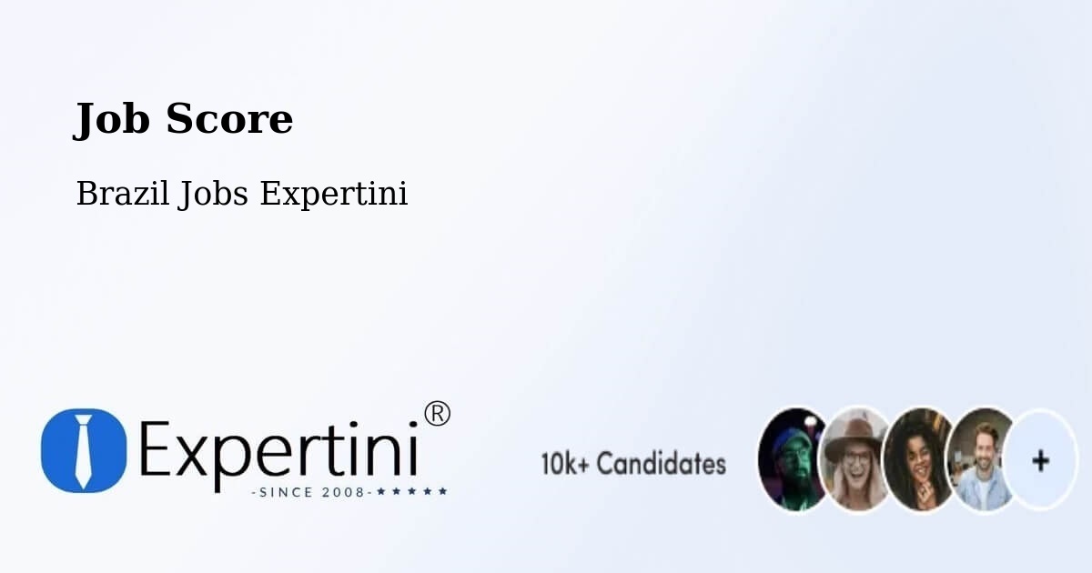 Job Score & Job Description Score Tool – Simonésia - Brazil Jobs Expertini
